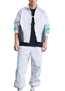 Chándal Cortavientos de Nailon con Parches de Colores Personalizados, Chándal Impermeable de Alta Calidad con Forro de Malla, Chándal Deportivo para Correr - Product Image 4