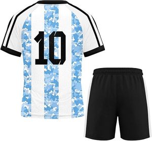 ชุดฟุตบอลเด็กแบบซับลิเมชั่นสั่งทำพิเศษ เสื้อและกางเกงขาสั้น ระบายอากาศได้ดี เหมาะสำหรับทีมเยาวชน - Product Image 2