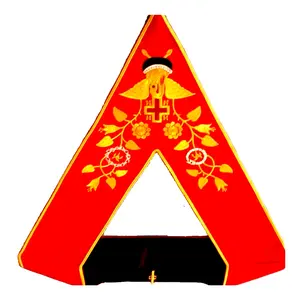 Masonic Regalia Master Mason Craft provinciale Rank Officers ASSR collare massone di rito scozzese servizio OEM e ODM personalizzato