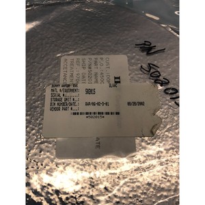 Ulvac 502015 Shutter Plate, <b>Dummy</b> Wafer, 154742 - Trusted Global Legacy Semiconductor Equipment and Parts at - Product Image 1
