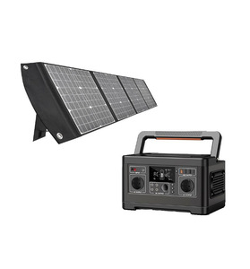 Système solaire d'urgence pour le camping, la maison et l'extérieur, mini générateur solaire, alimentation portable étanche, station d'alimentation portable - Product Image 1