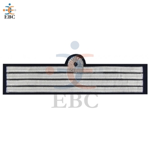 Galones de Capitán de Piloto de Fieltro No Tejido con Trenza Dorada de 4 Rayas para Sombreros - Product Image 1