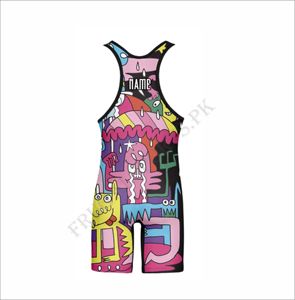 Custom Men's Wrestling <b>Singlet</b> Gym <b>Weightlifting</b> Compression Sportswear Stretch Sublimation Team Uniform Adults - Product Image 6