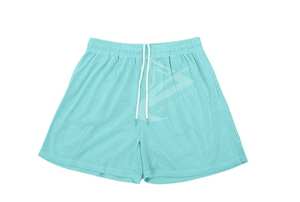 Shorts de basket-ball vintage pour hommes, streetwear, écologiques, décontractés, imprimés sur mesure, polyester/coton - Product Image 2