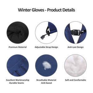 Nouvelles gants de ski respirants sur mesure, fabriqués au Pakistan, prix abordable, meilleurs gants de ski, Vornex Industry, vente en gros de gants de ski, ODM - Product Image 3