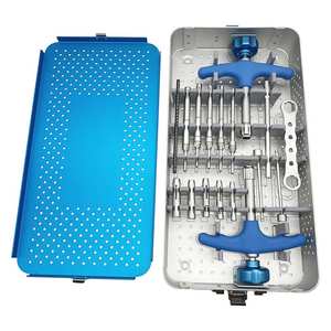 Juego de instrumentos de acero inoxidable para extracción de cartílago, extractor de columna de cartílago, herramientas quirúrgicas ortopédicas, kit reutilizable - Product Image 1