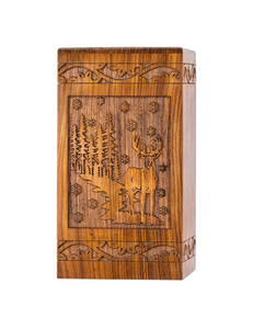 Urnes funéraires en bois de haute qualité au design unique pour adultes, urnes funéraires en bois, urnes funéraires de taille personnalisée, fournitures funéraires - Product Image 1