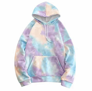 Sudadera con capucha de algodón de alta calidad para hombre, estilo tie-dye, manga larga, precio razonable, estilo perfecto, sudadera con capucha tie-dye para hombre. - Product Image 1