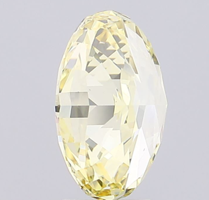 Diamante Cultivado en Laboratorio con Certificación IGI, Corte Ovalado de 3.51 CT, Color Amarillo Intenso Fantasía, Claridad VS2, CVD LG 642429211, ROYAL GEMS para Joyería - Product Image 4