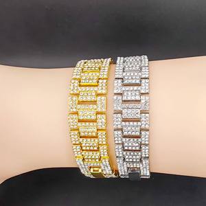 Pulsera de Diamantes Cultivados en Laboratorio Chapada en Oro 925, Corte Brillante Redondo, Sintética, Unisex, para Uso Diario - Product Image 2
