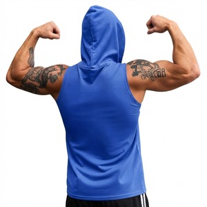 Sudadera sin Mangas para Hombre, con Logotipo Personalizado, de Algodón y Felpa, para Entrenamiento Atlético, Gimnasio, Fabricante de Ropa Deportiva de Marca Privada - Product Image 2