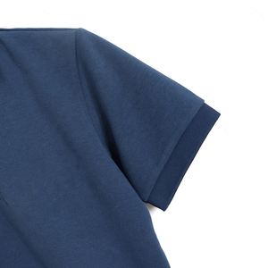Customization High Quality Dark Blue Minimalist Style <b>Classic</b> Stand Collar Short-sleeved Casualmen Polo T-shirts - Product Image 4