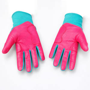 Prix de gros Gants d'entraînement au bâton de baseball professionnels personnalisés antidérapants pour jeunes et adultes Gants de frappe à manchette courte - Product Image 4