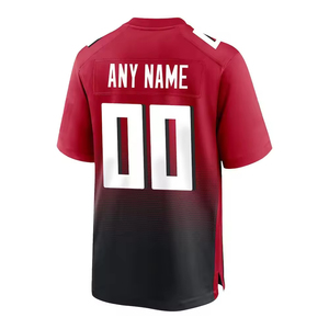 Maillot de football américain personnalisé, respirant, imprimé, manches courtes, prix raisonnable - Product Image 4