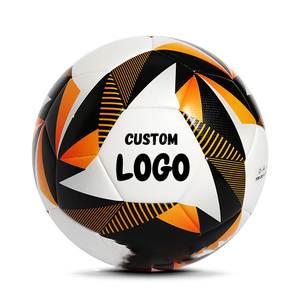 Ballon de football professionnel personnalisable en cuir durable avec logo personnalisé pour l'entraînement – Vente en gros - Product Image 4