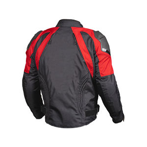 High Quality <b>Men's</b> Black Red Motorcycle <b>Jacket</b> Full Sleeve Windproof Color Blocked All Seasons Racing Wear for <b>Men</b> - Product Image 1