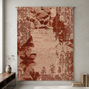 Alfombra de lana de diseño personalizado con construcción duradera hecha a mano para decoración de dormitorio, sala de estar y comedor. - Product Image 5