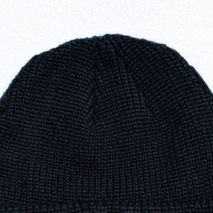Unisex Solid Black Beanie Hat 100% Acrylic Computer Knitted Casual <b>Winter</b> <b>Cap</b> for Adults 56-58CM Head Circumference - Product Image 4