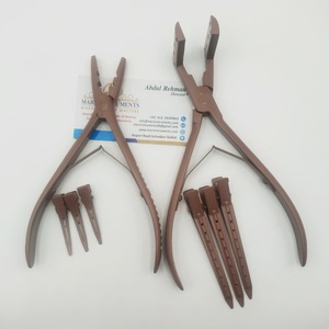 Hair Extension Tools Kit With 2 Hole Plier <b>Crochet</b> Tape in Plier & Clips <b>Set</b> - Product Image 2