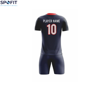 Uniforme Deportivo de Fútbol de Alta Calidad 2026, Tejido Transpirable de Secado Rápido, 100% Poliéster, Diseño de Logotipo de Equipo Personalizado - Product Image 6
