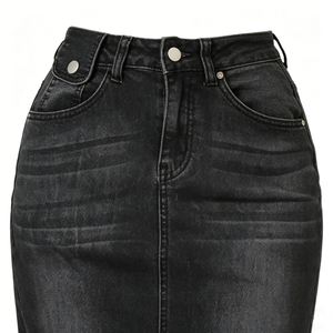 Falda Vaquera Informal Transpirable para Mujer, Otoño, 100% Poliéster, Totalmente Personalizable, Minifalda de Secado Rápido con Protección UV, Color y Talla Personalizables - Product Image 6