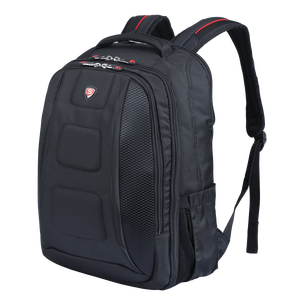 Futuristic Hard-Shell Aesthetic Laptop <b>Backpack</b> Water-Resistant Geometric <b>Computer</b> Bag with Multi-Layer Tech Organizer - Product Image 4
