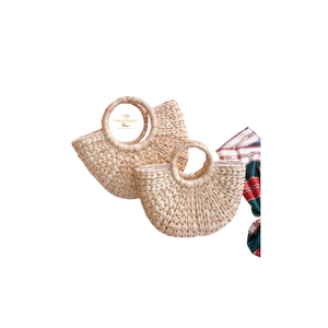 Bolso de Jacinto de Agua Tejido a Mano, Ecológico y Sostenible, la Mejor Opción - Product Image 5