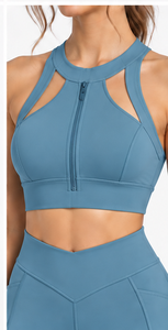 Women Gym Sports <b>Bra</b> Breathable Stretch Yoga Fitness Running Training <b>Top</b> Seamless <b>Crop</b> <b>Bra</b> Logo Low MOQ <b>Supportive</b> - Product Image 4