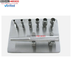 Kit de poinçons cutanés SIGAL MEDCO de haute qualité – Instruments chirurgicaux manuels de dermatologie pour biopsie cutanée de précision en acier inoxydable - Product Image 4