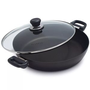 High Strength Aluminum Non-Stick Sauté Fry <b>Pan</b> with Thick Base Design and Durable Riveted Heat Proof Handle for Stability - Product Image 6