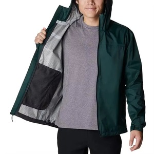 100% Polyester <b>Winter</b> Hooded Windbreaker Anorak <b>Jacket</b> for <b>Men</b> Windproof <b>Waterproof</b> Breathable Customized Design & Front Logo - Product Image 4
