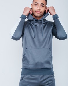 Custom Men Slim Fit Hoodie Tracksuit Set Athletic <b>Jogger</b> Sweat Suit Gym Sportswear - Product Image 5