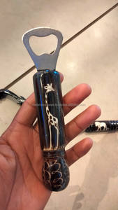 Abridor de Botellas de Hueso, Diseños Variados, Abridor de Botellas Antiguo de Acero Inoxidable con Mango de Madera y Hueso, Muy Resistente - Product Image 5