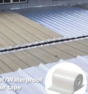 Membrana Impermeable Autoadhesiva Plateada 5cm x 5m 3mm Espesor Material Ecológico para Techos de Hormigón - Product Image 2