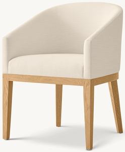 Sillón Mona Hecho de Madera de Teca Sólida de Alta Calidad con Tapicería y Acabado Natural para Interiores. - Product Image 1