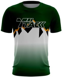 Camiseta Personalizada de Alta Calidad, Mezcla de Poliéster/Algodón, Tejido de Punto, Impresión por Sublimación, Cuello Redondo, Corte Regular, Unisex, Nombre del Equipo - Product Image 1