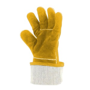 Guantes de Seguridad para Soldadura Unisex Transpirables, de Cuero Vacuno de Primera Calidad, Resistentes al Calor, Antideslizantes y de Alta Resistencia - Product Image 4