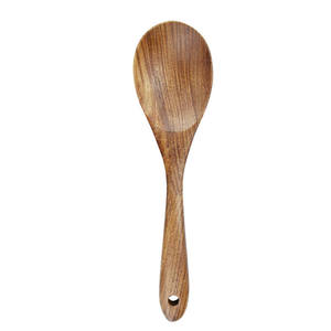 Ensemble de service à salade en bois de luxe, cuillère et fourchette artisanales, ustensiles de service écologiques, finition miroir haute brillance, cuisine moderne, salle à manger - Product Image 6