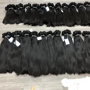 Paquete de cabello humano liso vietnamita crudo sin procesar, cutícula alineada, proveedor de cabello virgen, extensión de cabello vietnamita - Product Image 5