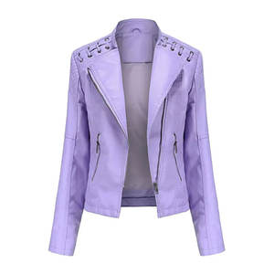 <b>SMART</b> SHINE ENTERPRISES <b>Women</b> High Quality Genuine Leather <b>Jacket</b> Soft Comfortable Classic Tailored Silhouette Casual Modern - Product Image 2