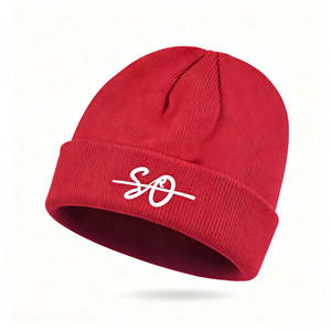 High Quality Unisex 100% Wool <b>Beanie</b> Cartoon Pattern Image Style Durable & Warm for Adults-Business Travel Beach Use Custom Logo - Product Image 4