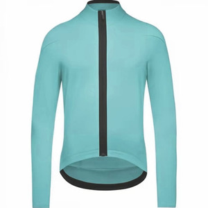 Camiseta Deportiva de Ciclismo para Hombre, Personalizable, 100% Poliéster, Ligera, Transpirable, de Secado Rápido, Antibacteriana y Resistente al Viento, Manga Larga - Product Image 1