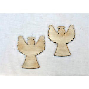 Adornos de Reno de Madera Cortados con Láser, Decoraciones Colgantes para Árbol de Navidad con Forma de Ciervo de Madera Natural, Manualidades Navideñas Personalizadas DIY - Product Image 3