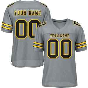 Nouvelles tenues de football sublimées, maillots de football entièrement personnalisés, maillots de football américains en mesh, vêtements pour hommes, maillots de football de France - Product Image 4