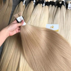 Cheveux naturels lisses de qualité supérieure Minh Khang, cheveux vierges non traités du Vietnam, luxe, 100g - Product Image 1