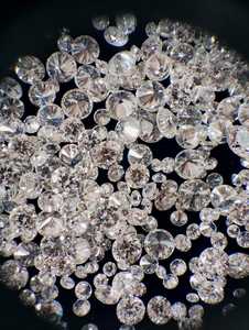 Diamants naturels blancs ronds brillants en vrac, taille Melee, 2,50 mm à 2,70 mm, lot de petits diamants authentiques pour la joaillerie - Product Image 3