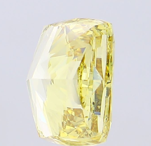 Diamante Cultivado en Laboratorio con Certificación IGI, Corte Cojín de 8.03 CT, Color Amarillo Intenso, Claridad VS1, CVD LG 640454303, Joyería ROYAL GEMS - Product Image 4