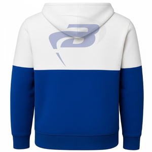 Sudadera con Capucha Oversize Color Block de la Hermandad Zeta Phi Beta ZPB, Prenda Griega de Alta Calidad en Algodón y Poliéster - Product Image 2