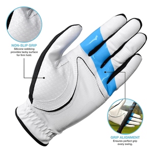 Hardihood International - Guantes de Golf Personalizables, Duraderos, con Palma de Cuero y Diseño Antideslizante para Principiantes y Profesionales - Product Image 3