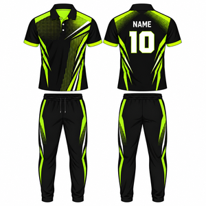 Conjunto de Uniforme de Cricket Sublimado Personalizado 100% Poliéster, Nuevo Modelo de Diseño en Línea - Product Image 2
